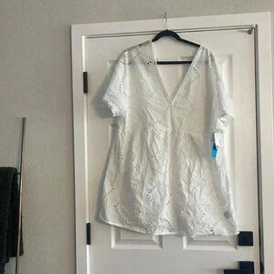 NWT H&M‎ Eyelet Swimsuit Cover